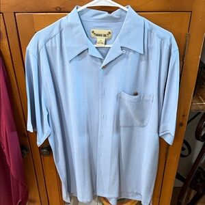 Tommy Bahama Sky Blue Casual Button Down Shirt